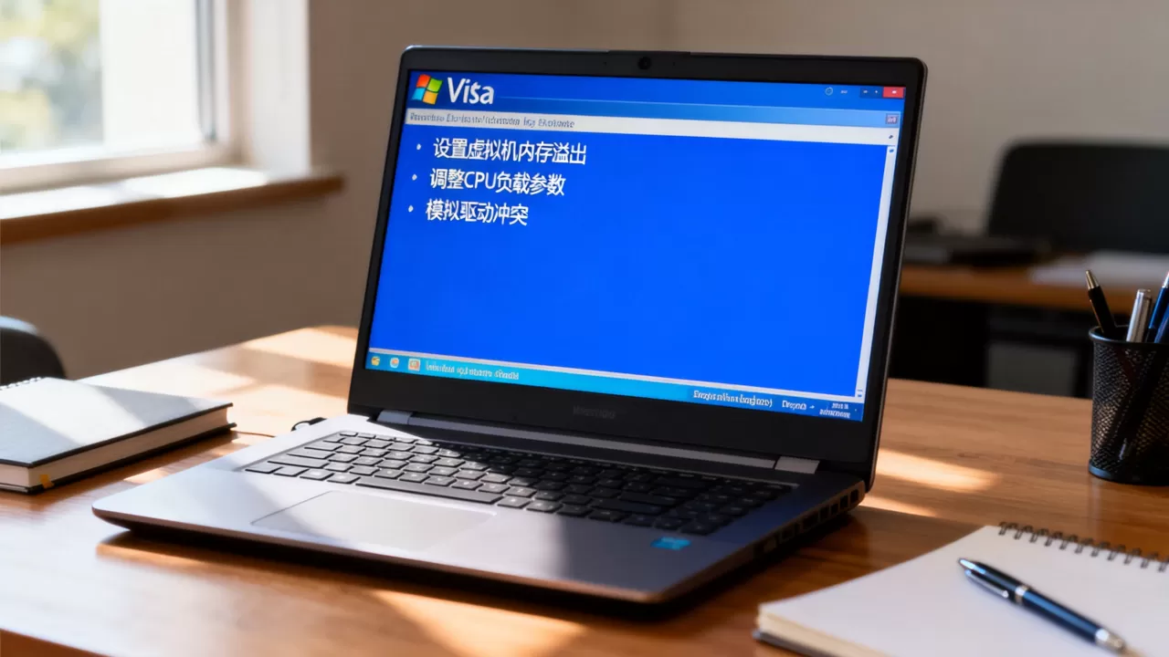vista蓝屏虚拟机如何设置才能模拟真实故障,怎么解决? vista蓝屏虚拟机如何设置才能模拟真实故障,怎么解决?