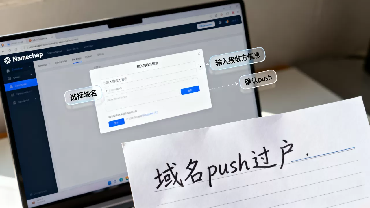 Namecheap域名怎么push过户?,域名push过户流程详解 Namecheap域名怎么push过户?,域名push过户流程详解