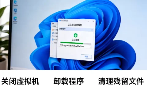 虚拟机卸载步骤详细教程，彻底不留残留痕迹吗？