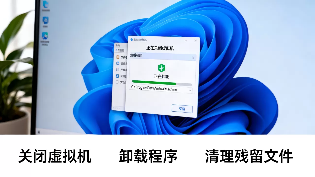 虚拟机卸载步骤详细教程,彻底不留残留痕迹吗? 虚拟机卸载步骤详细教程,彻底不留残留痕迹吗?