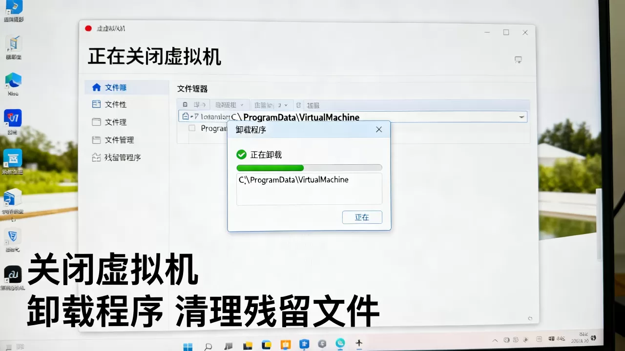 虚拟机卸载步骤详细教程,彻底不留残留痕迹吗? 虚拟机卸载步骤详细教程,彻底不留残留痕迹吗?