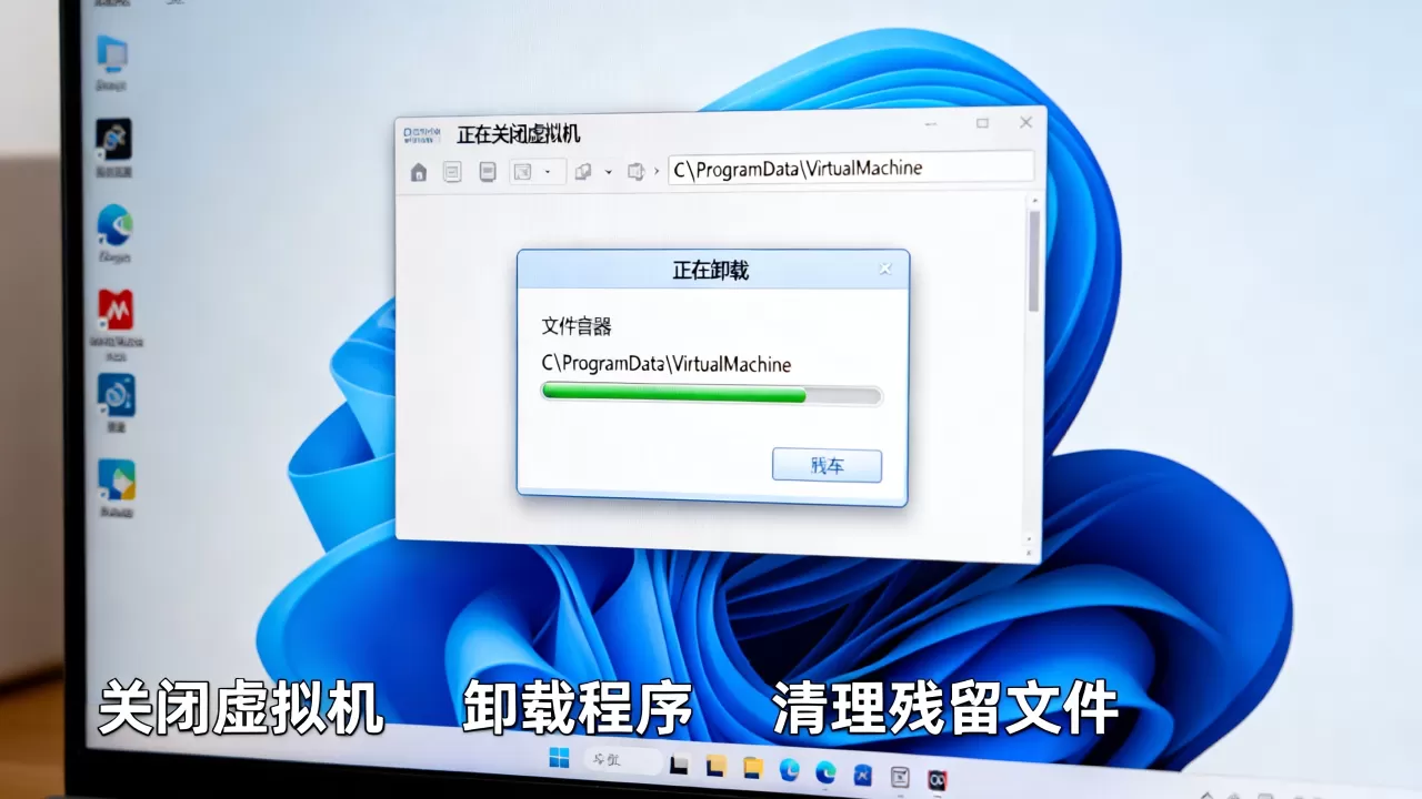 虚拟机卸载步骤详细教程,彻底不留残留痕迹吗? 虚拟机卸载步骤详细教程,彻底不留残留痕迹吗?