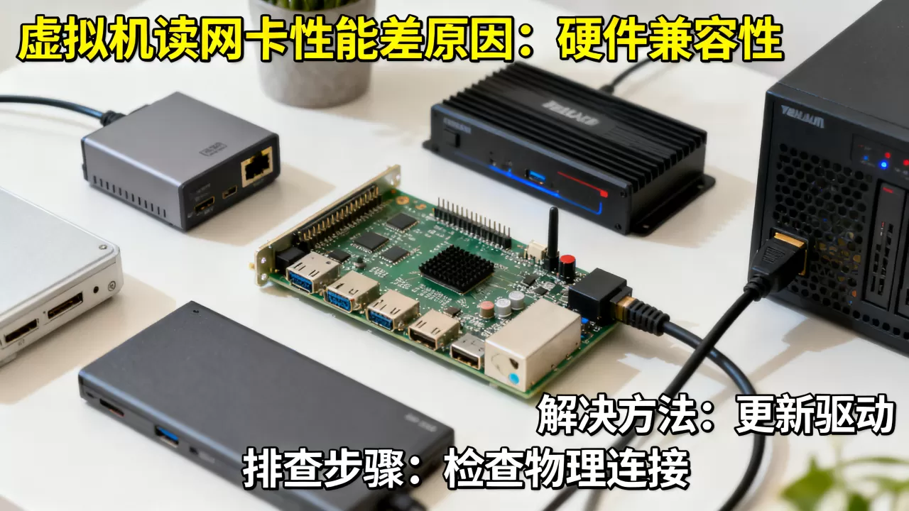 虚拟机读网卡性能差怎么解决,网卡性能差是什么原因? 虚拟机读网卡性能差怎么解决,网卡性能差是什么原因?