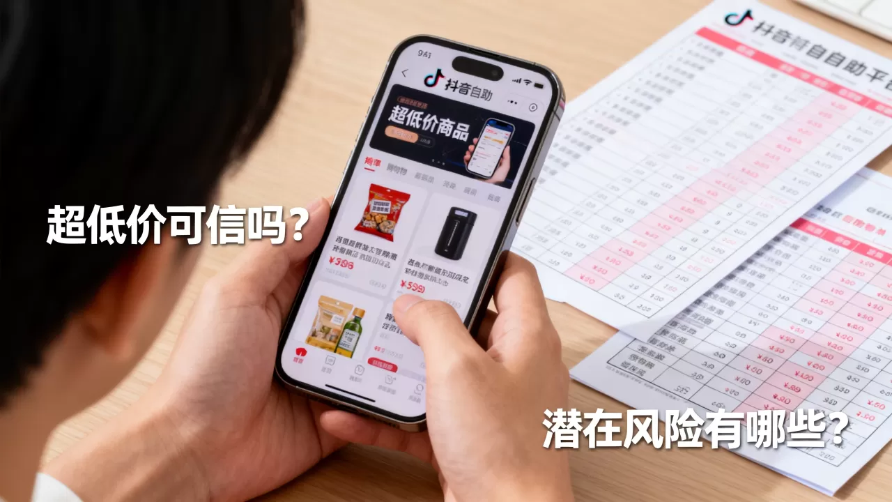 抖音自助平台超低价可信吗,有哪些潜在风险? 抖音自助平台超低价可信吗,有哪些潜在风险?