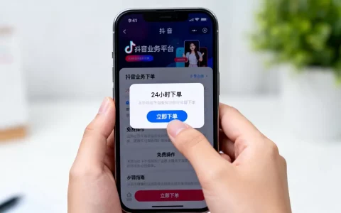 抖音业务平台24小时下单免费吗，怎么操作