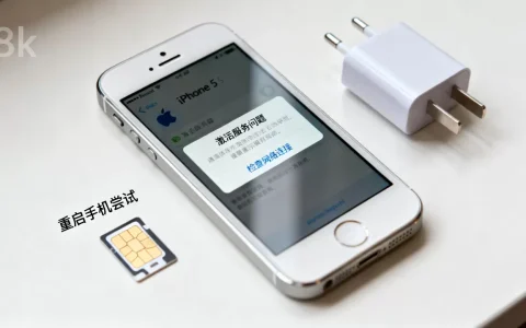 苹果5s激活激活服务器怎么办啊