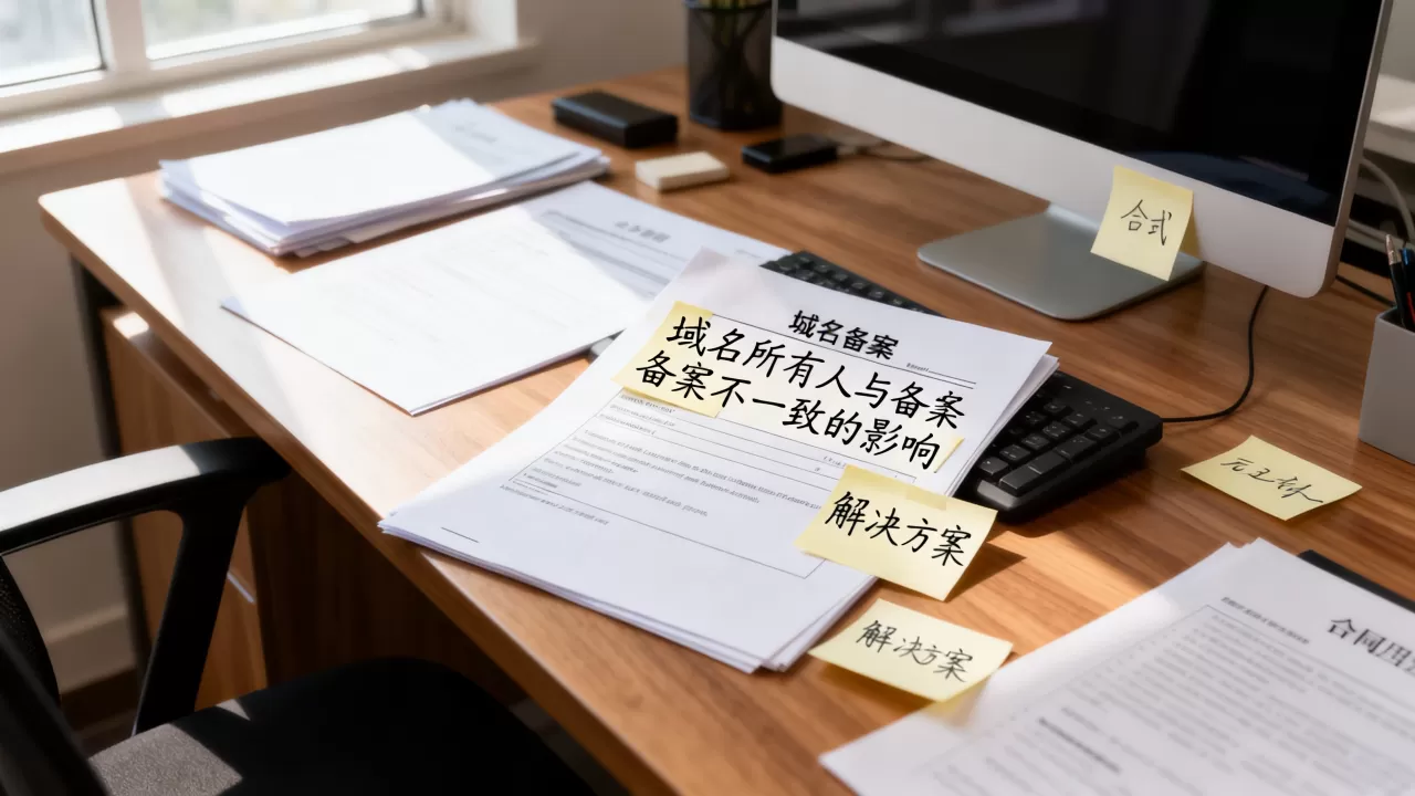 域名所有人和备案不一致有何影响,怎么办? 域名所有人和备案不一致有何影响,怎么办?