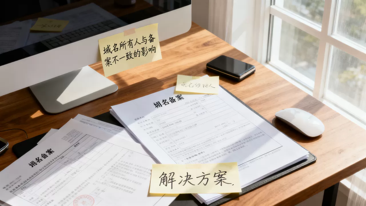 域名所有人和备案不一致有何影响,怎么办? 域名所有人和备案不一致有何影响,怎么办?