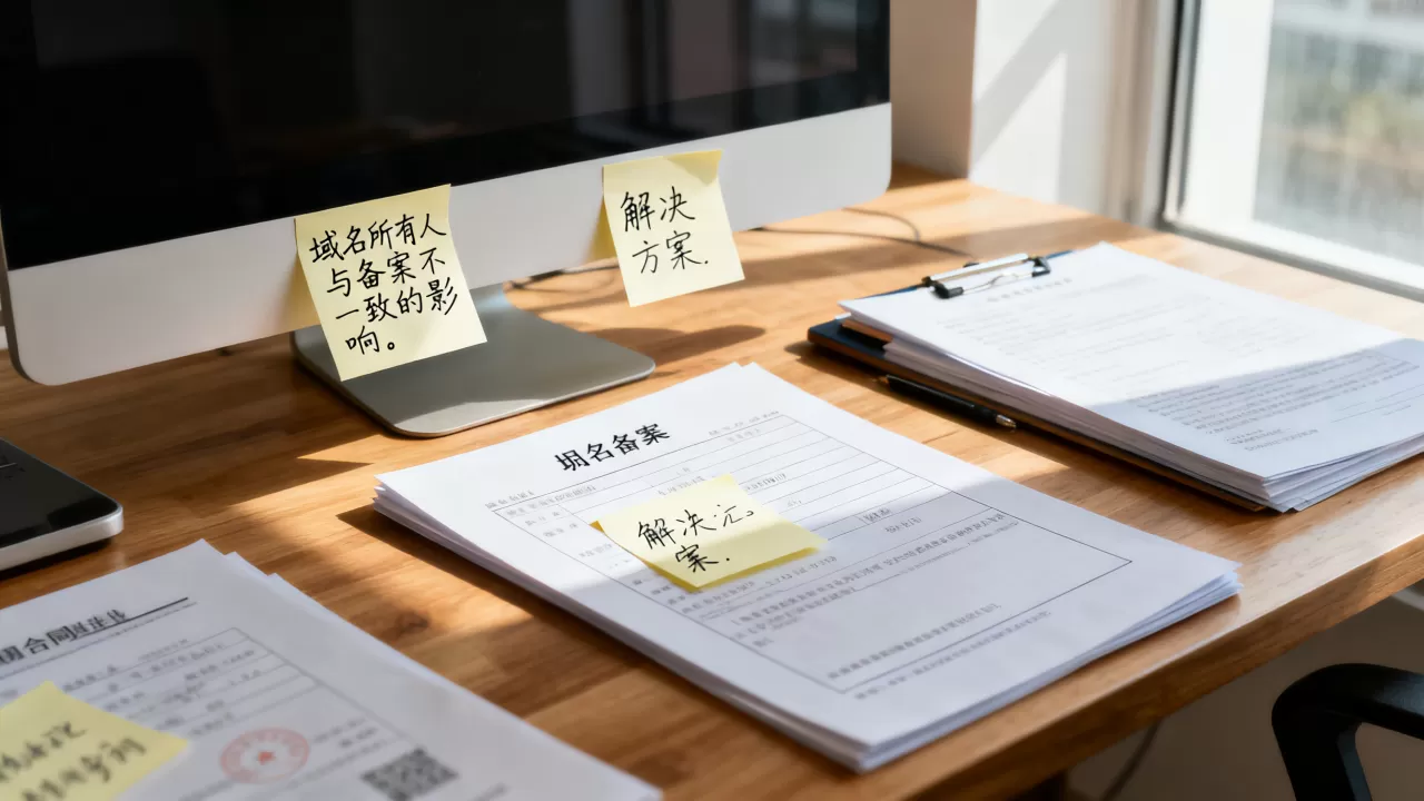 域名所有人和备案不一致有何影响,怎么办? 域名所有人和备案不一致有何影响,怎么办?