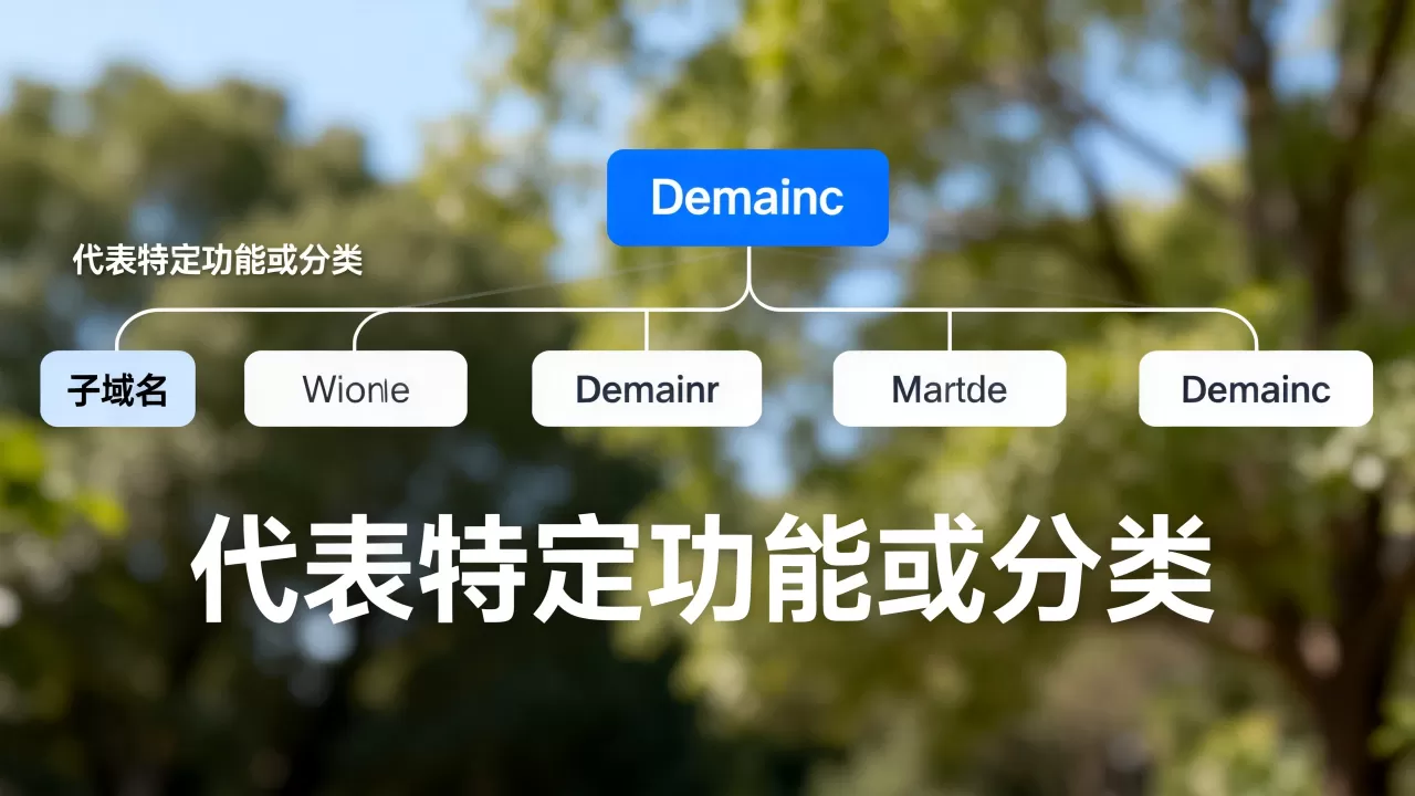 域名最左边的子域名到底代表什么,子域名有什么用? 域名最左边的子域名到底代表什么,子域名有什么用?