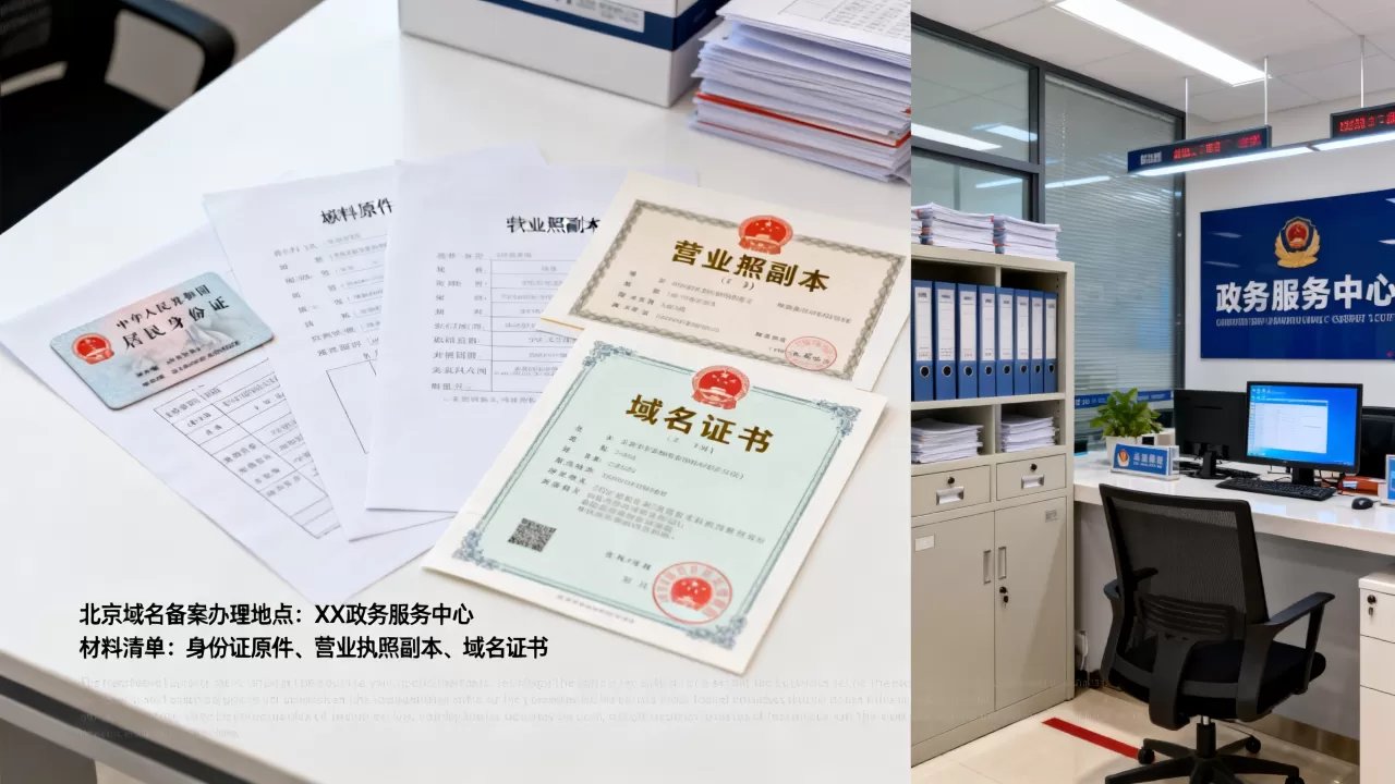 北京域名备案去哪里办理,需要准备哪些材料? 北京域名备案去哪里办理,需要准备哪些材料?