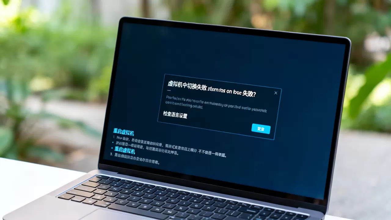 虚拟机中英文切换失败是什么原因?,怎么解决? 虚拟机中英文切换失败是什么原因?,怎么解决?