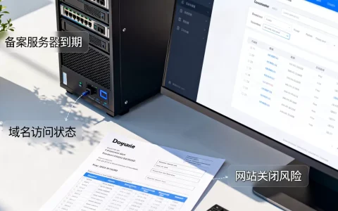 备案服务器到期后域名还能正常访问吗，网站会不会被关闭？