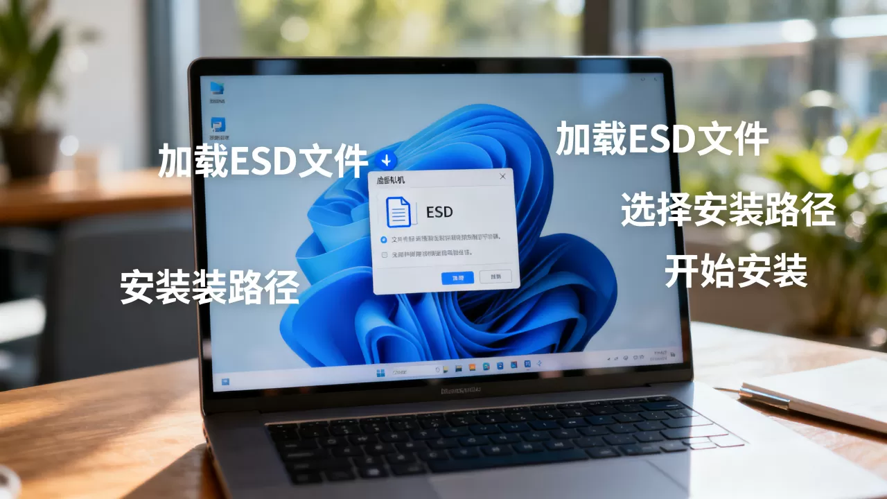 虚拟机里怎么运行ESD文件,ESD文件如何打开安装? 虚拟机里怎么运行ESD文件,ESD文件如何打开安装?