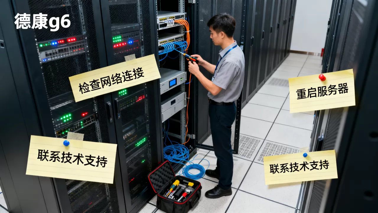 德康g6服务器不可用怎么办,解决步骤是什么 德康g6服务器不可用怎么办,解决步骤是什么