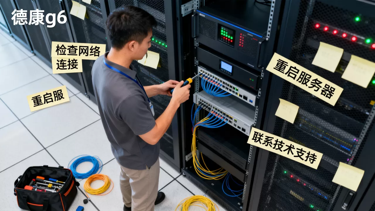 德康g6服务器不可用怎么办,解决步骤是什么 德康g6服务器不可用怎么办,解决步骤是什么