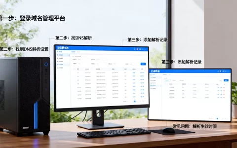 备案域名怎么解析到云服务器？步骤详解与常见问题解决