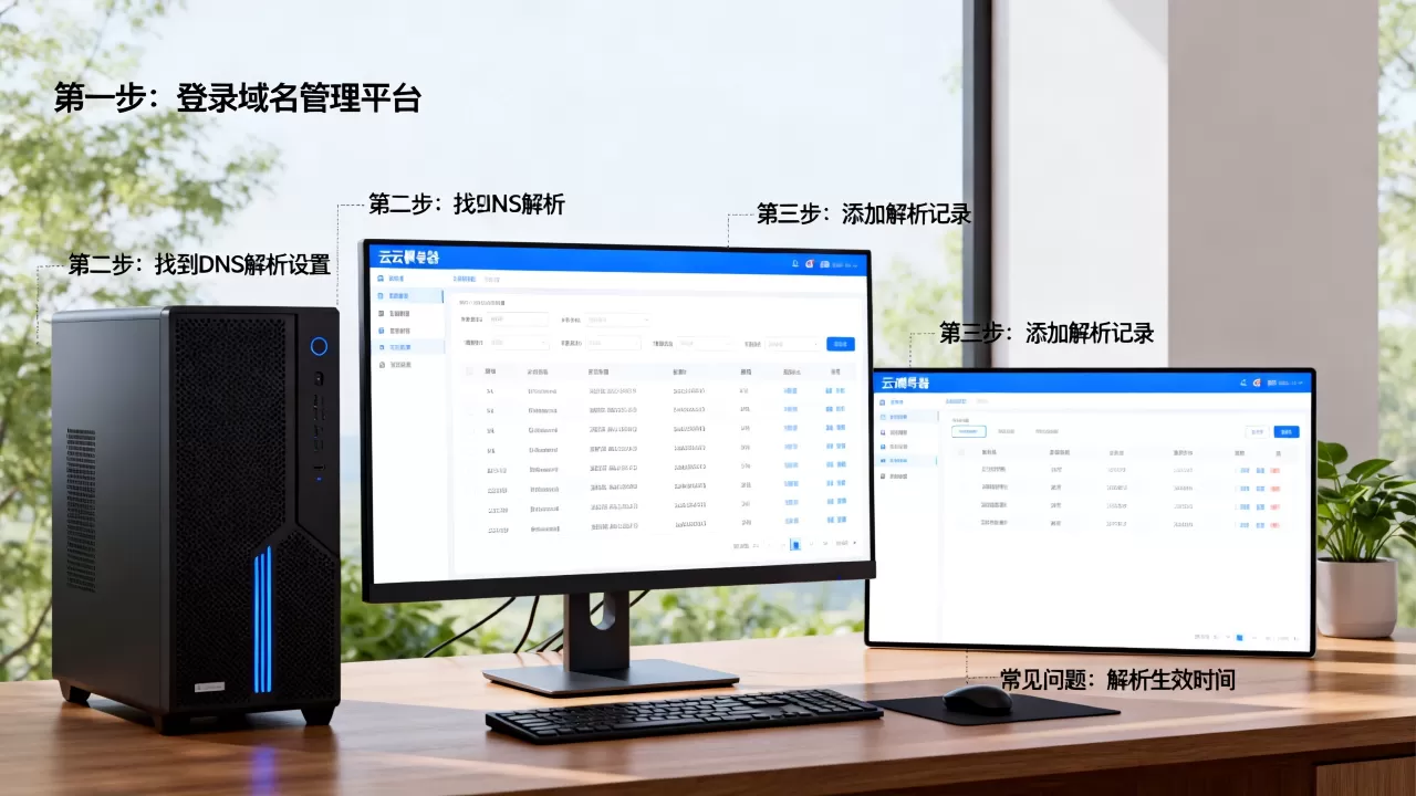 备案域名怎么解析到云服务器?步骤详解与常见问题解决 备案域名怎么解析到云服务器?步骤详解与常见问题解决