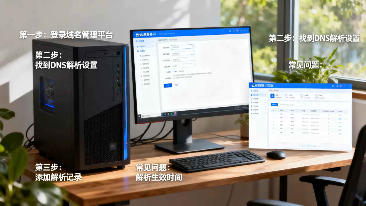 备案域名怎么解析到云服务器?步骤详解与常见问题解决 备案域名怎么解析到云服务器?步骤详解与常见问题解决