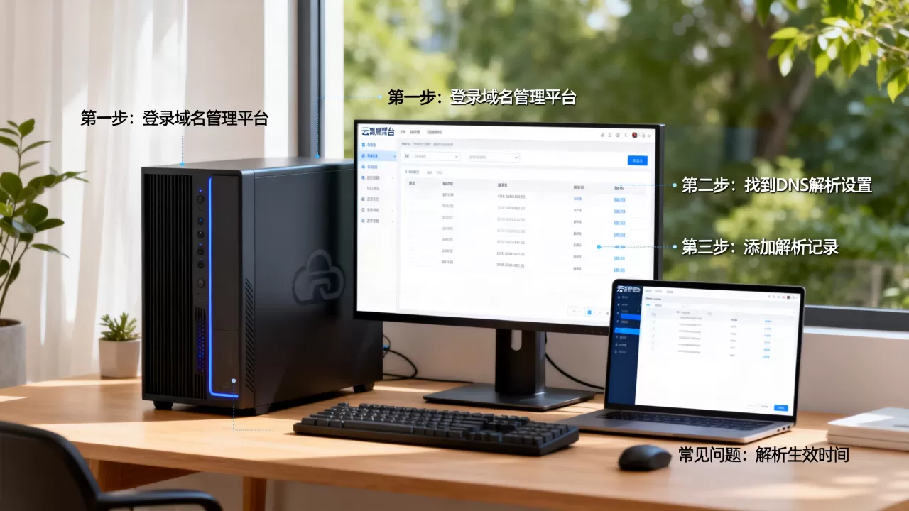 备案域名怎么解析到云服务器?步骤详解与常见问题解决 备案域名怎么解析到云服务器?步骤详解与常见问题解决