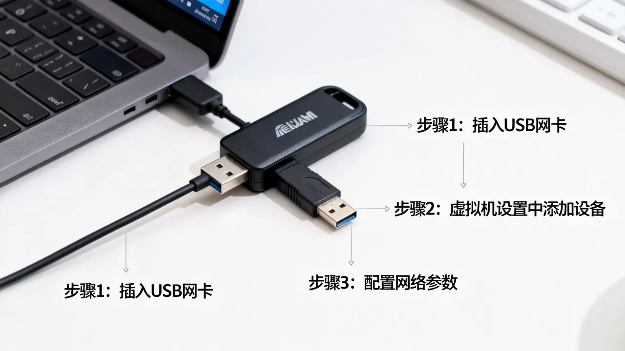 如何在虚拟机中安装USB网卡,配置步骤是什么? 如何在虚拟机中安装USB网卡,配置步骤是什么?