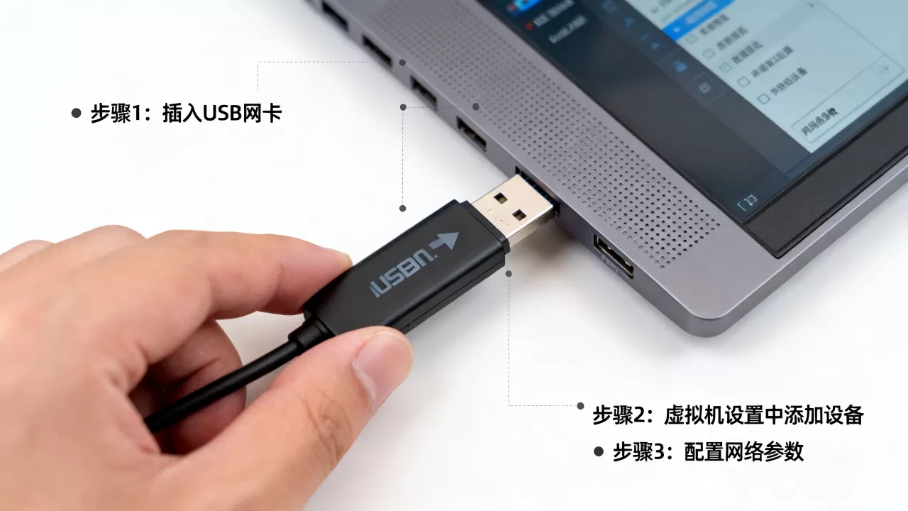 如何在虚拟机中安装USB网卡,配置步骤是什么? 如何在虚拟机中安装USB网卡,配置步骤是什么?