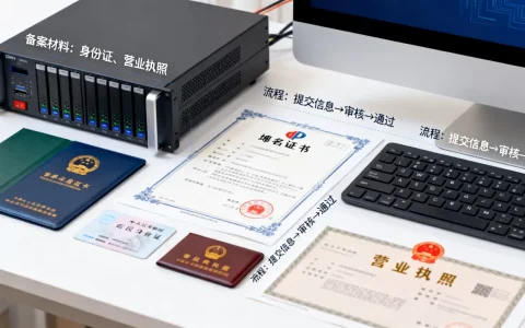 自己的域名放在别人服务器上怎么备案，备案需要哪些材料？