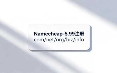 Namecheap-5.99注册com/net/org/biz/info