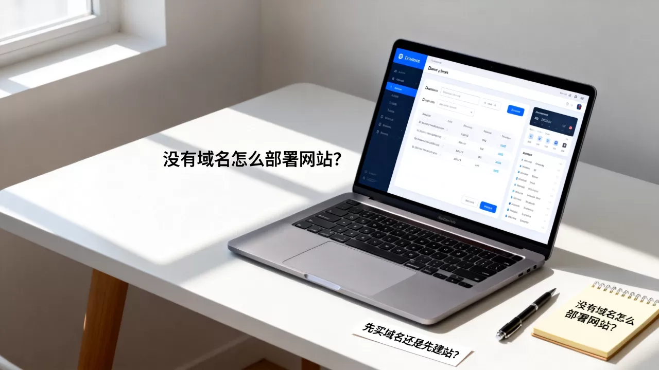 没有域名怎么部署网站,先买域名还是先建站? 没有域名怎么部署网站,先买域名还是先建站?