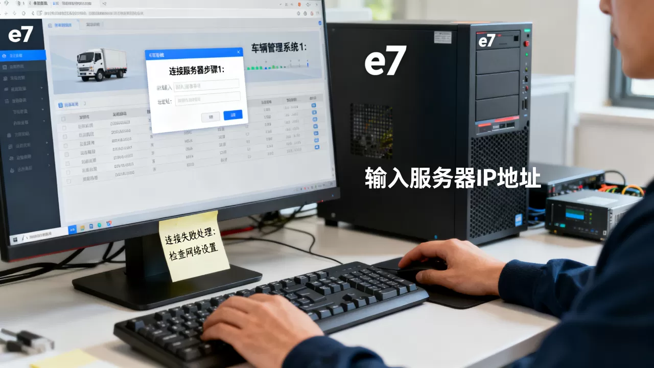 e7车辆管理系统怎么连接服务器,服务器连接失败怎么办? e7车辆管理系统怎么连接服务器,服务器连接失败怎么办?