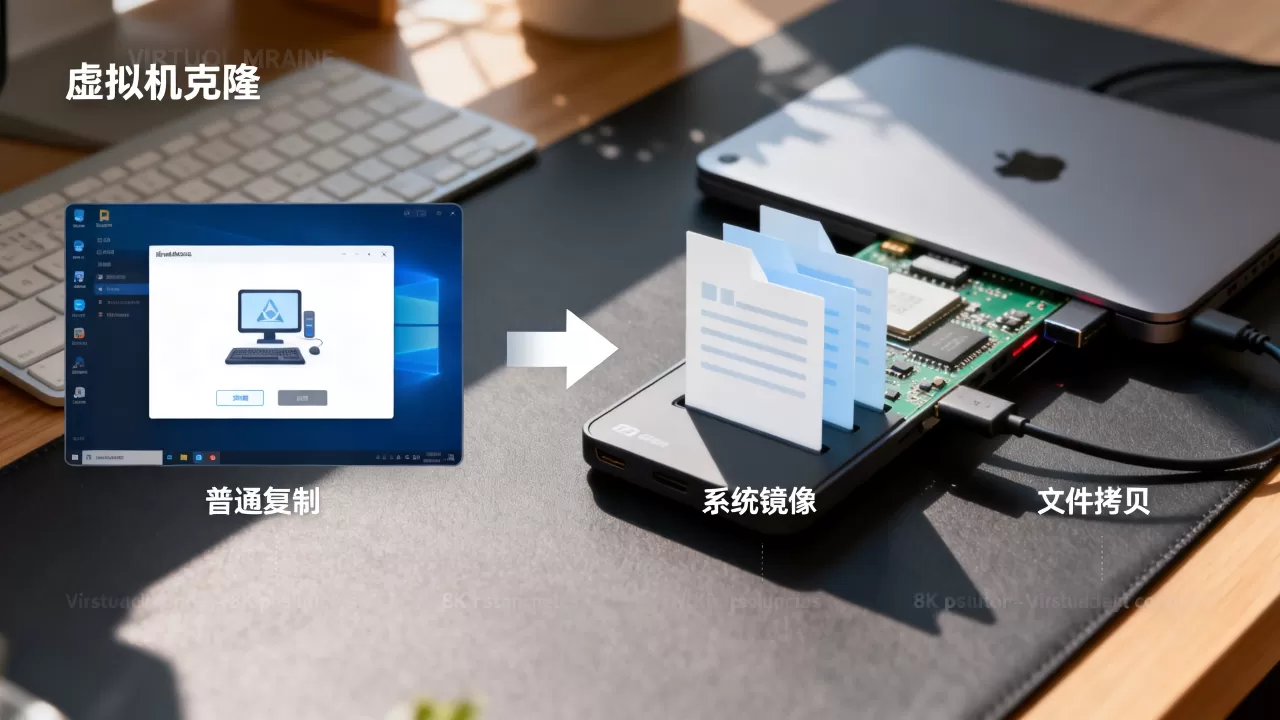 虚拟机克隆与普通复制到底有什么本质区别? 虚拟机克隆与普通复制到底有什么本质区别?