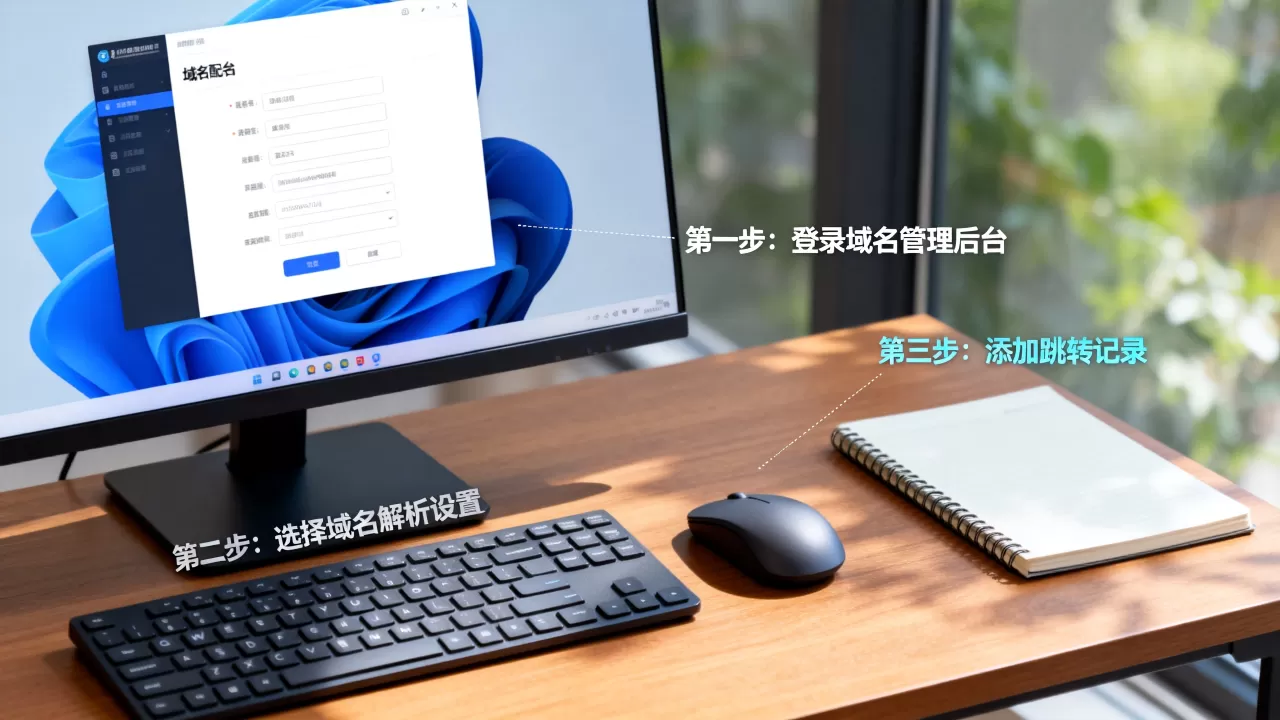 如何实现域名自动跳转?,域名跳转配置步骤教程 如何实现域名自动跳转?,域名跳转配置步骤教程