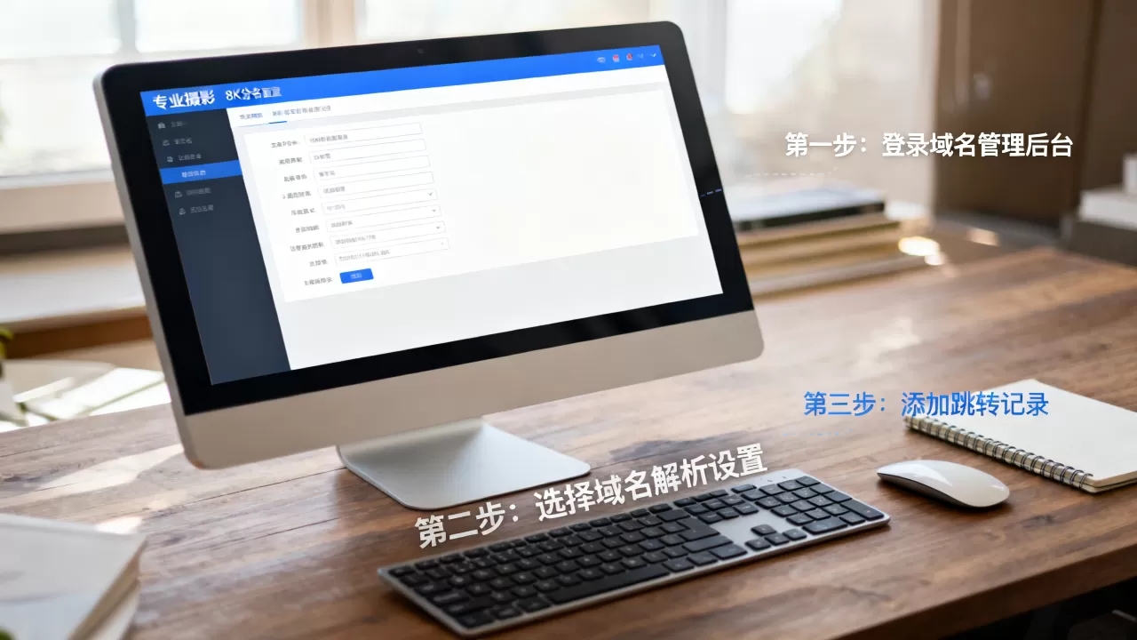 如何实现域名自动跳转?,域名跳转配置步骤教程 如何实现域名自动跳转?,域名跳转配置步骤教程
