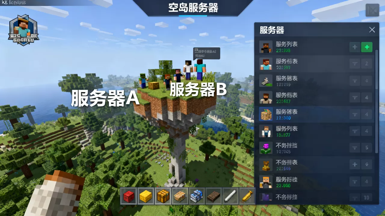 变态空岛都有哪些服务器值得一玩,哪个最好玩? 变态空岛都有哪些服务器值得一玩,哪个最好玩?