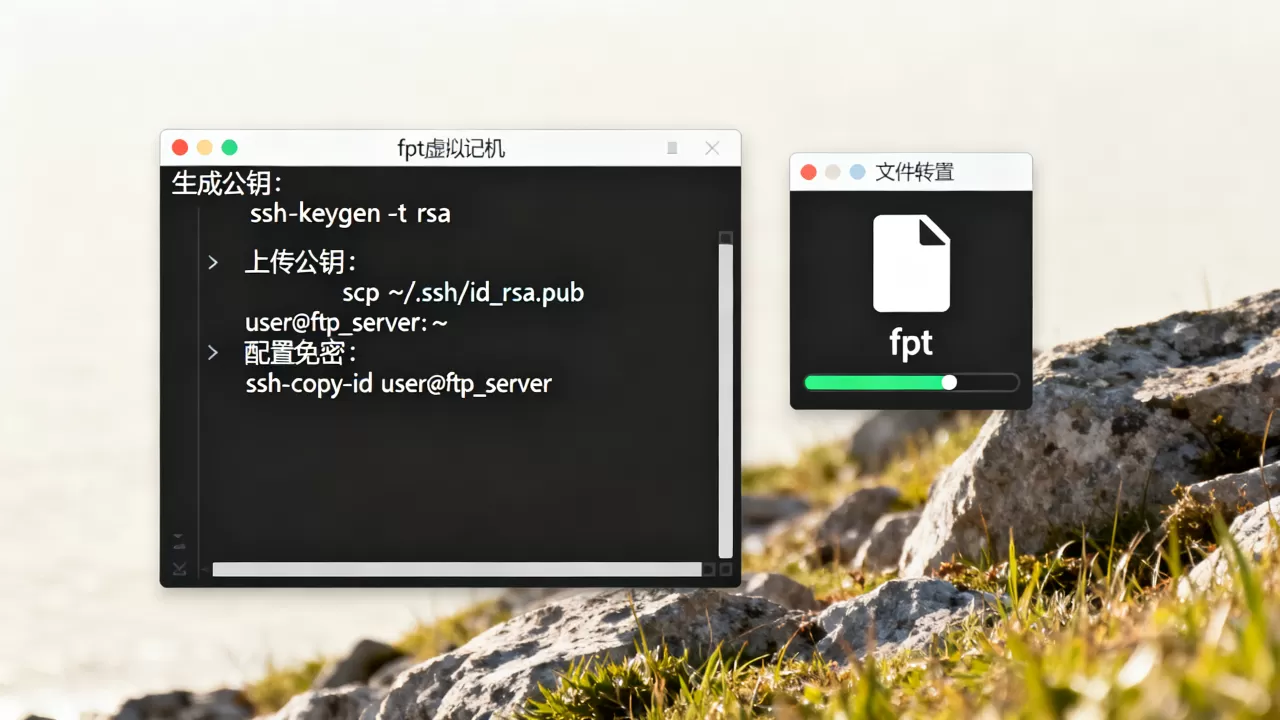 虚拟机下载ftpd时怎么配置免密登录,详细步骤是什么? 虚拟机下载ftpd时怎么配置免密登录,详细步骤是什么?