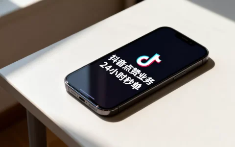 抖音点赞业务24小时秒单业务平台