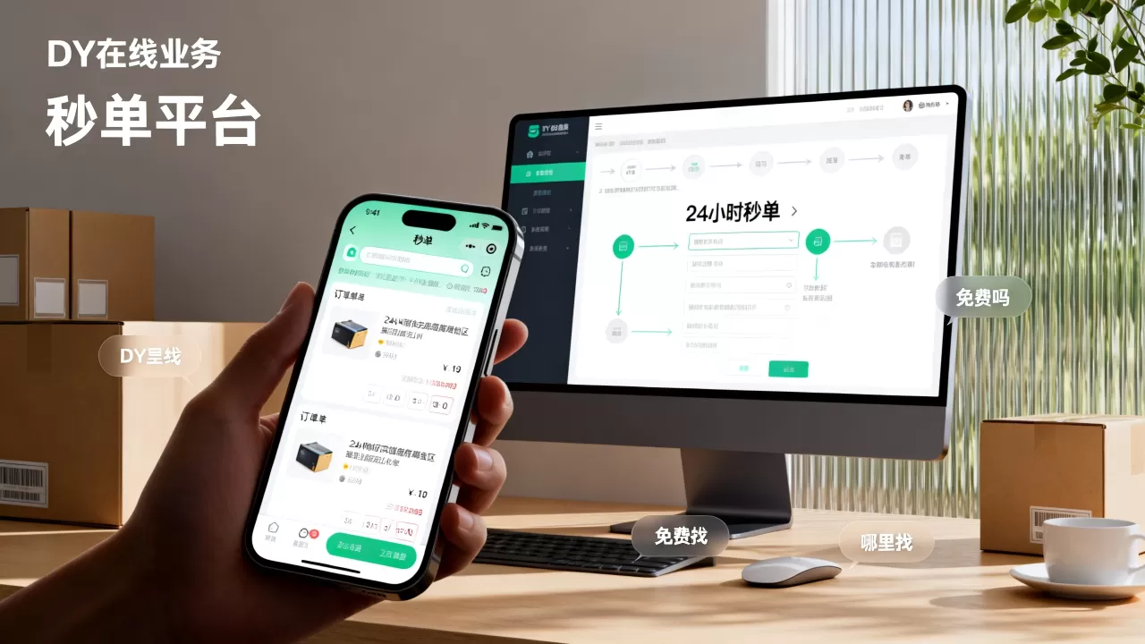 DY在线业务24小时秒单平台免费吗,哪里找? DY在线业务24小时秒单平台免费吗,哪里找?