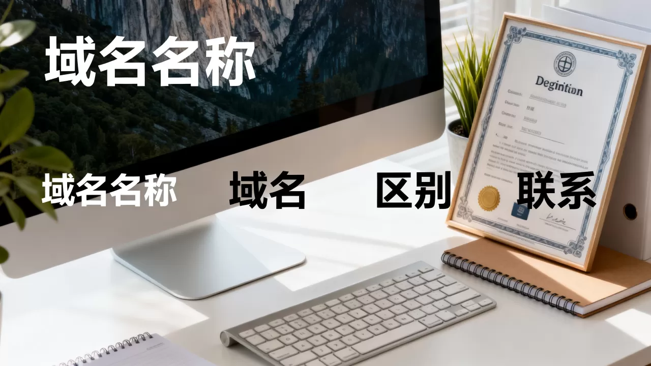 域名名称和域名到底有什么区别和联系? 域名名称和域名到底有什么区别和联系?