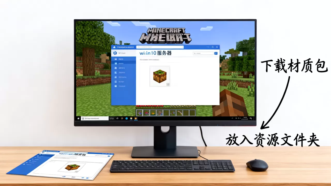 我的世界win10服务器怎么加材质包呢?,有什么技巧 我的世界win10服务器怎么加材质包呢?,有什么技巧