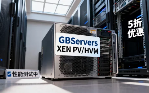 GBServers XEN PV/HVM 5折如何，性能好？