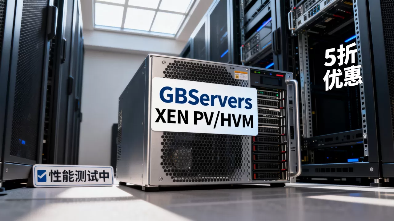 GBServers XEN PV/HVM 5折如何,性能好? GBServers XEN PV/HVM 5折如何,性能好?