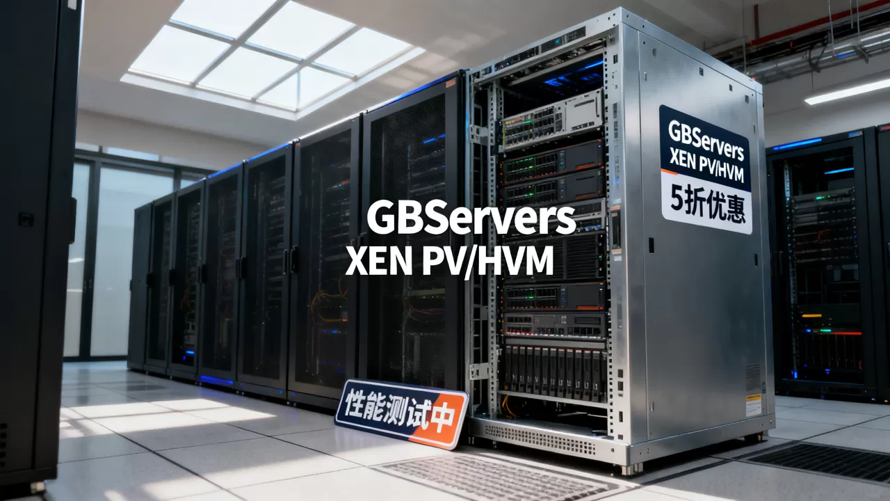 GBServers XEN PV/HVM 5折如何,性能好? GBServers XEN PV/HVM 5折如何,性能好?