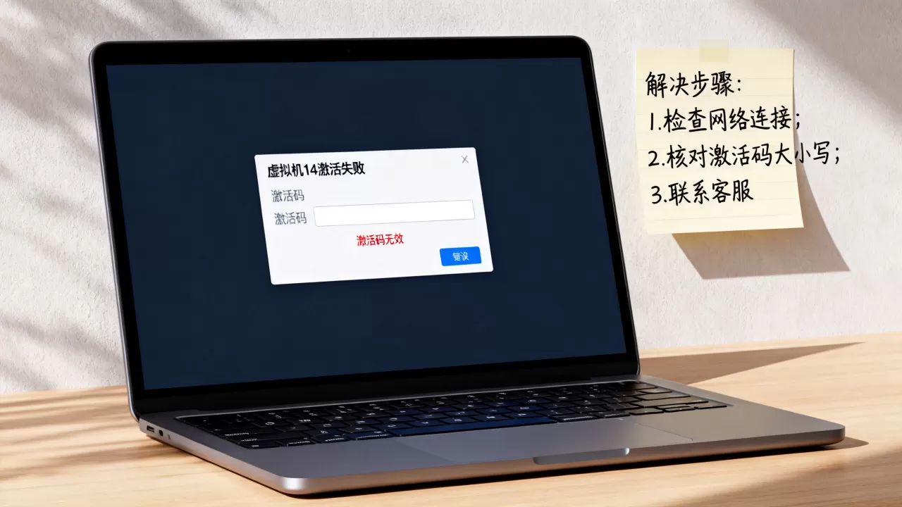 虚拟机14密钥激活失败怎么办?激活码无效如何解决? 虚拟机14密钥激活失败怎么办?激活码无效如何解决?