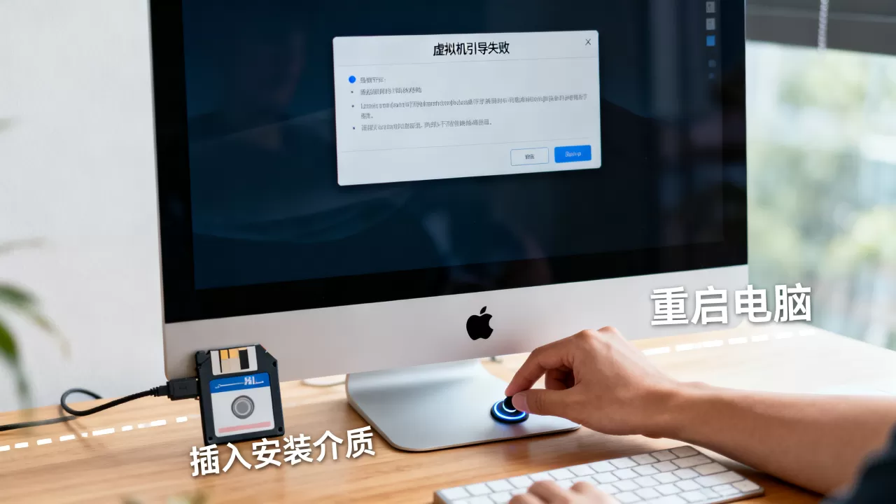 mac虚拟机引导失败怎么办,怎么解决? mac虚拟机引导失败怎么办,怎么解决?