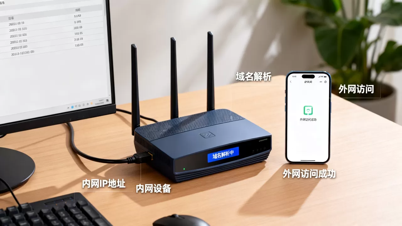 路由器做域名解析,内网设备如何外网访问? 路由器做域名解析,内网设备如何外网访问?