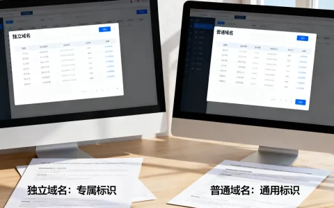 独立域名和普通域名到底有啥区别？新手必看！