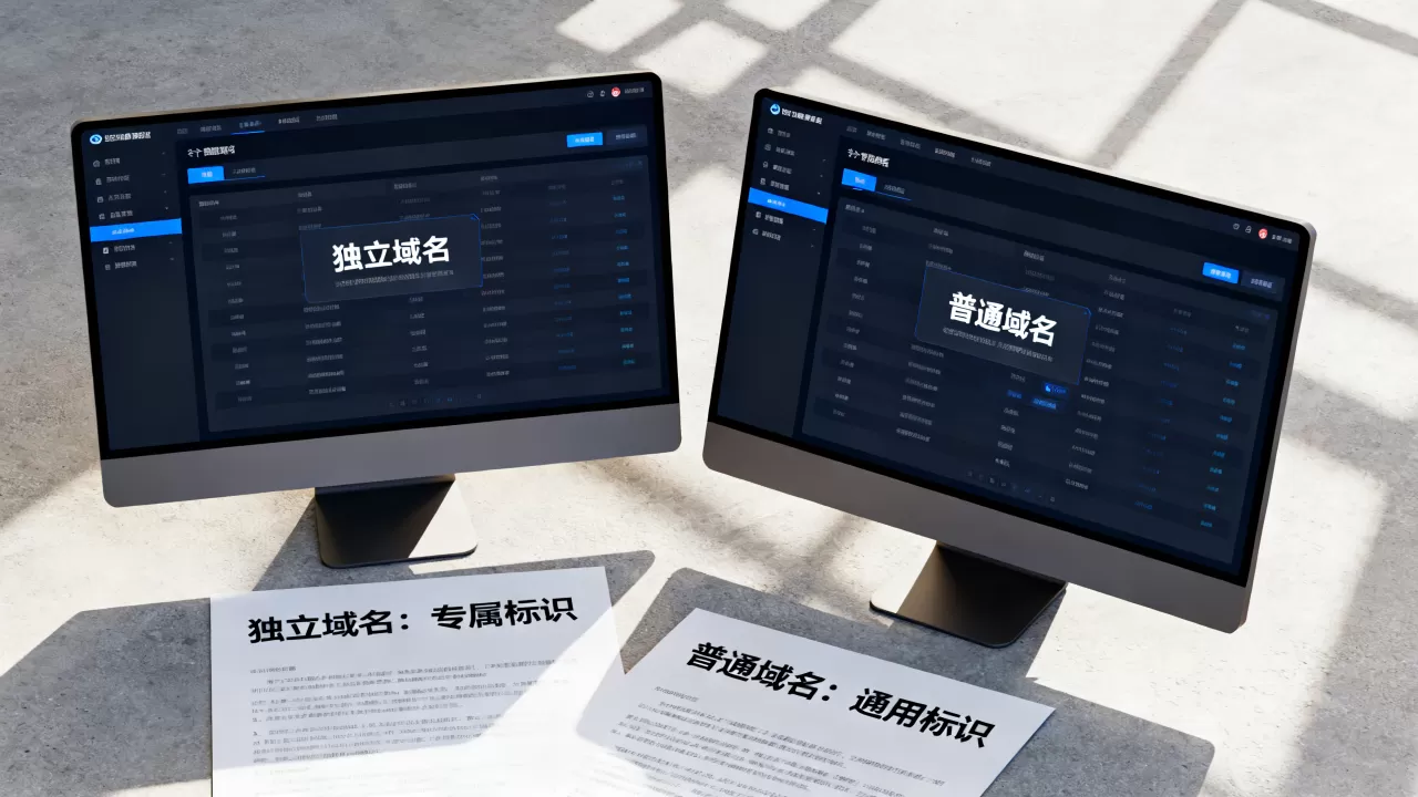 独立域名和普通域名到底有啥区别?新手必看! 独立域名和普通域名到底有啥区别?新手必看!