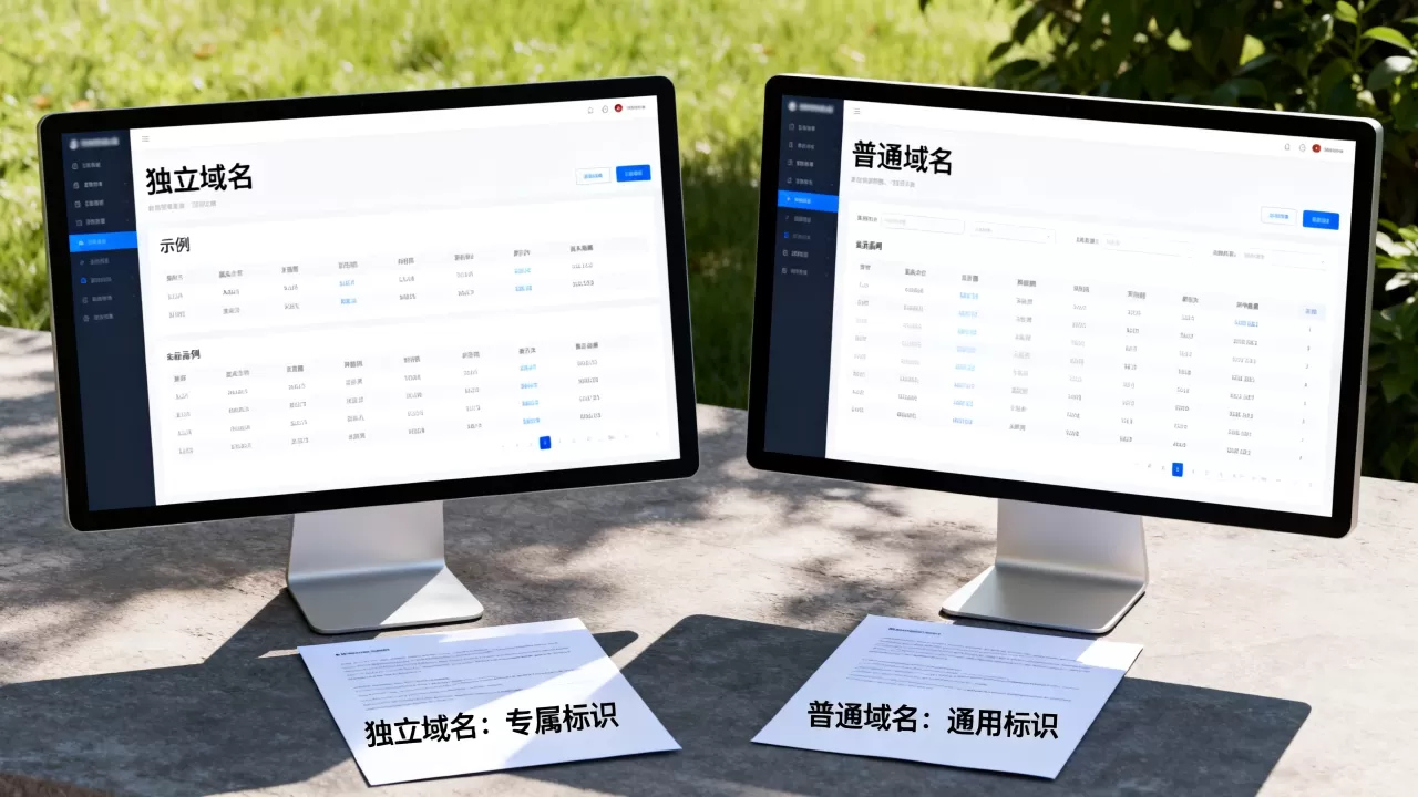 独立域名和普通域名到底有啥区别?新手必看! 独立域名和普通域名到底有啥区别?新手必看!