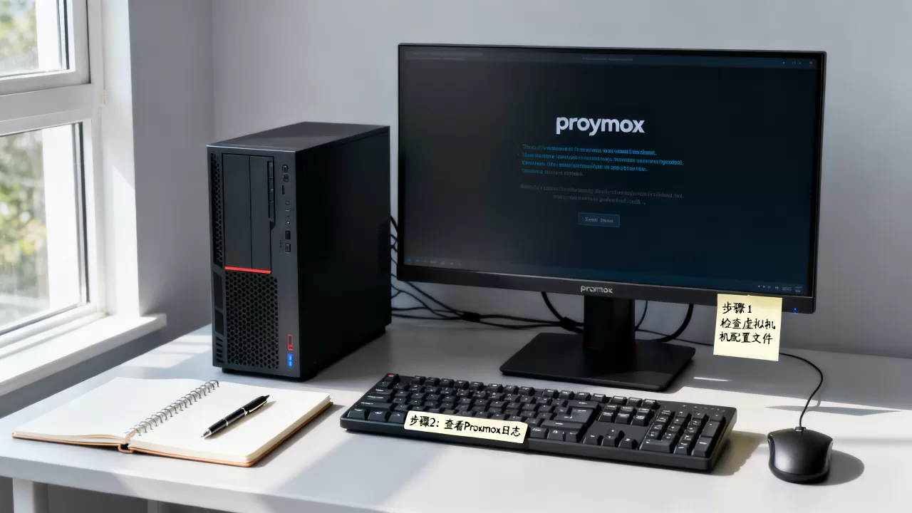 Proxmox启动虚拟机失败怎么办?常见问题排查步骤 Proxmox启动虚拟机失败怎么办?常见问题排查步骤