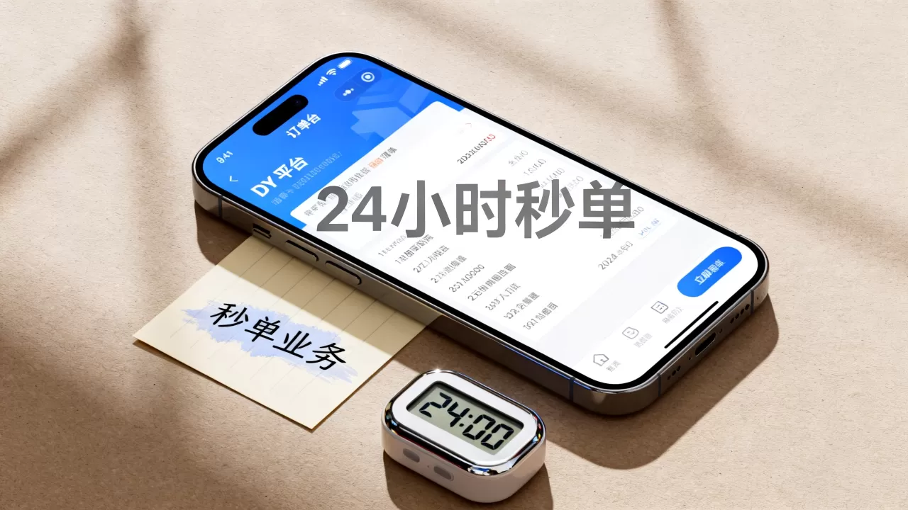 DY平台24小时秒单业务 DY平台24小时秒单业务